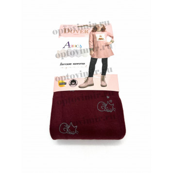 Колготки детские Dover Алиса рис. кошечки 2302 -1