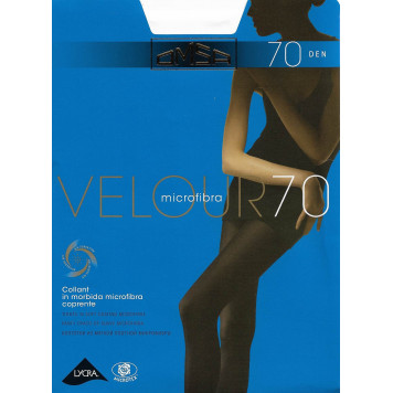 Колготки женские из плотной микрофибры Omsa Velour 70d 