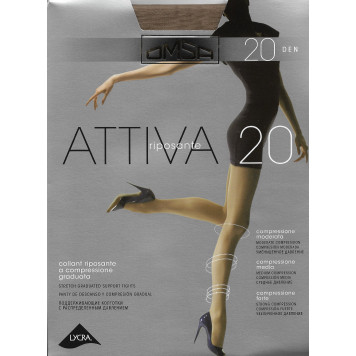 Колготки женские капроновые Omsa Attiva 20 den