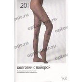 Колготки женские Naris татуировки J173 оптом