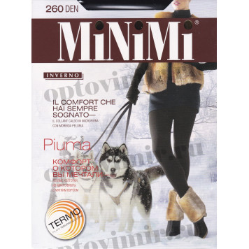 Колготки женские термо Minimi Piuma 260 den начес