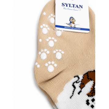 Носки детские SYLTAN малютки с принтом зверушек 3485-2
