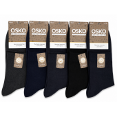 Носки мужские Osko однотонные средней длины В23-11 оптом